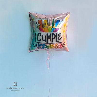 Globo "FELIZ CUMPLE HERMOSA"