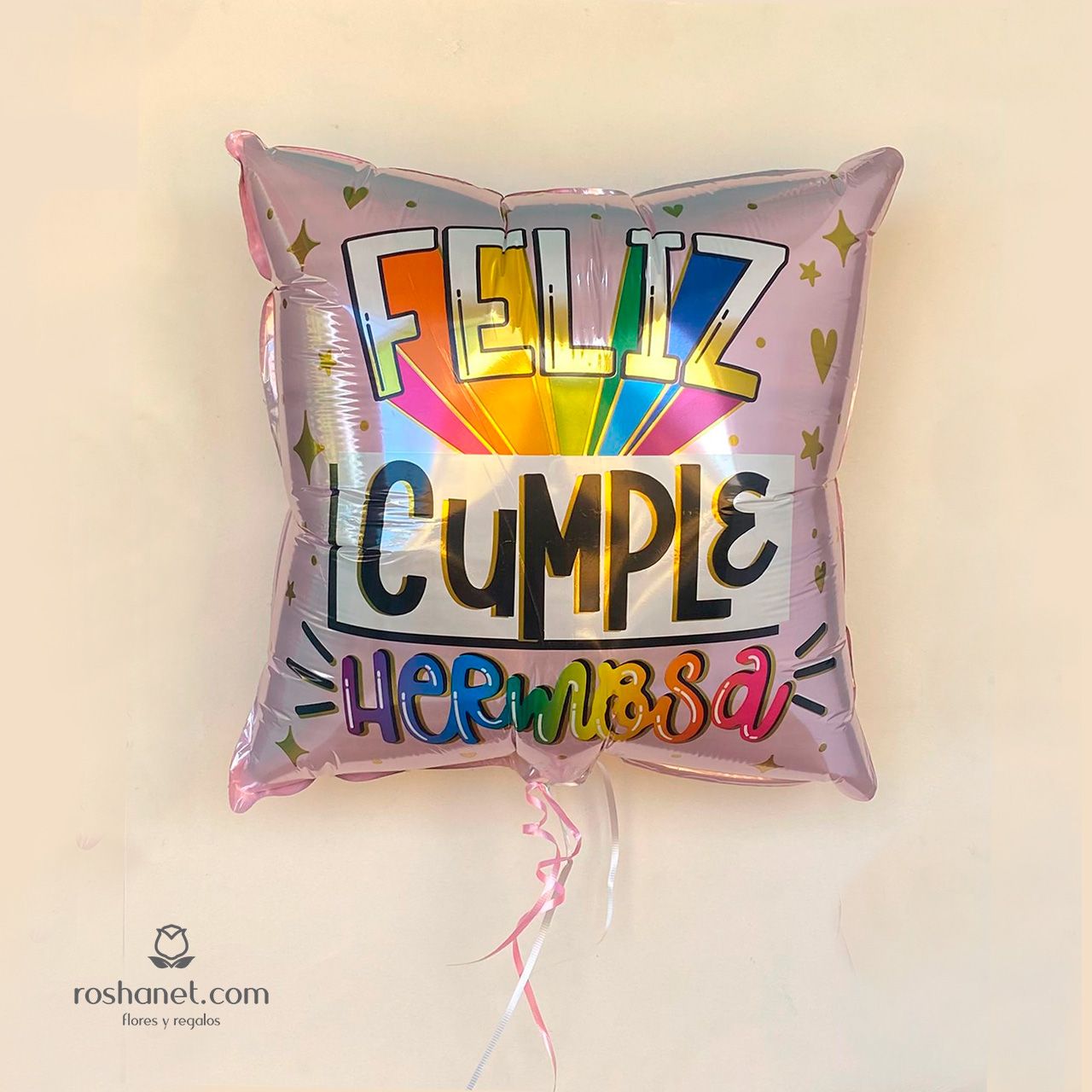 Globo &quot;FELIZ CUMPLE HERMOSA&quot;