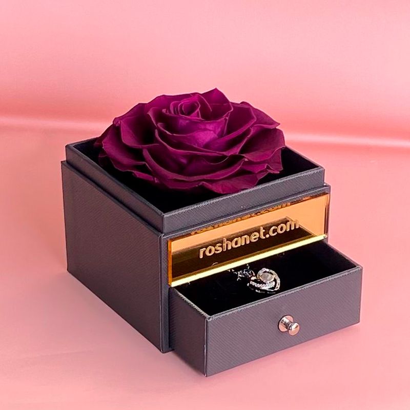 Rosa Purpura Preservada