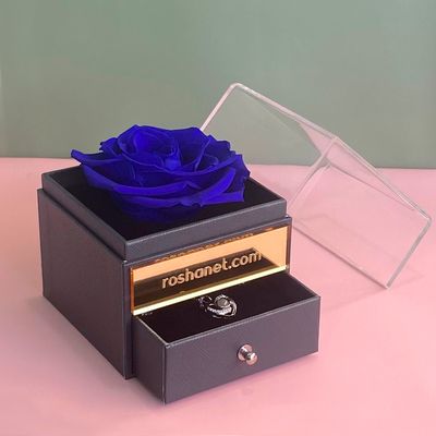 Rosa Azul Preservada