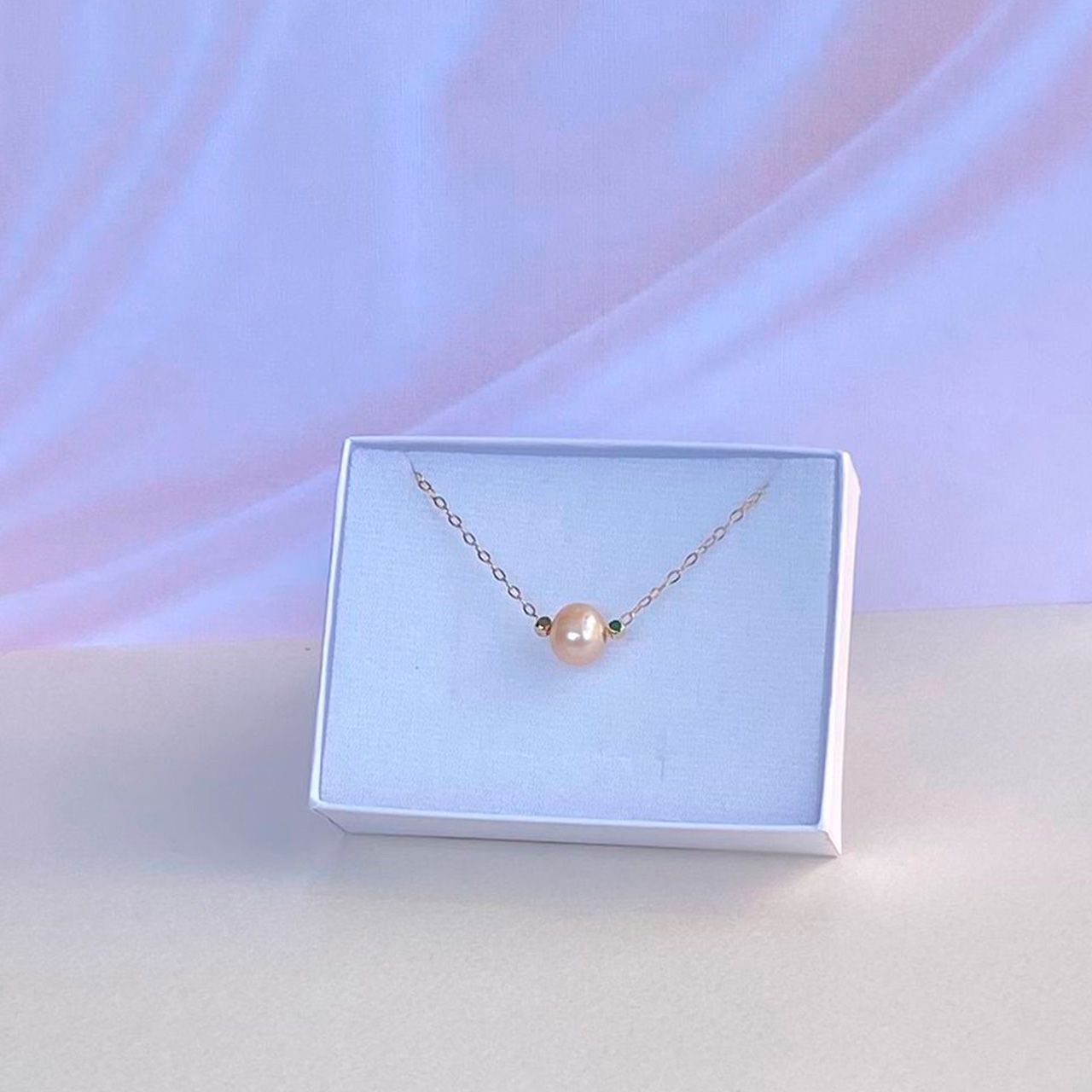 Collar Perla Rosa