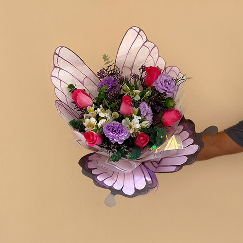 Ramo Mariposa Lila