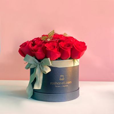 24 Rosas En Caja