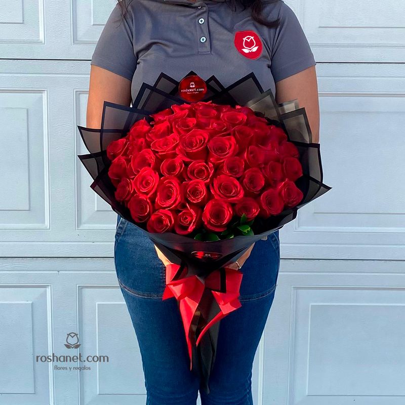 Ramo Con 50 Rosas