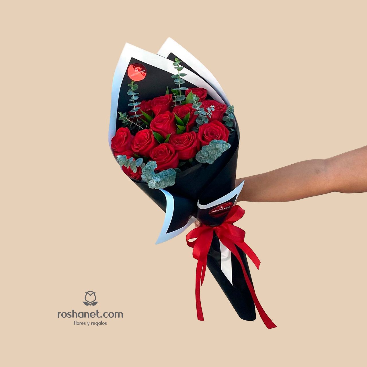 Ramo De 12 Rosas