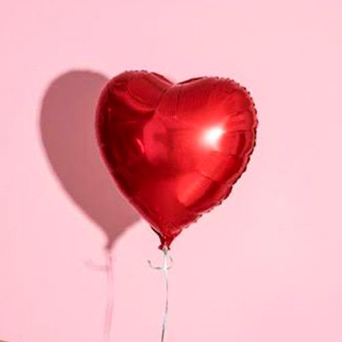 Globo corazon liso
