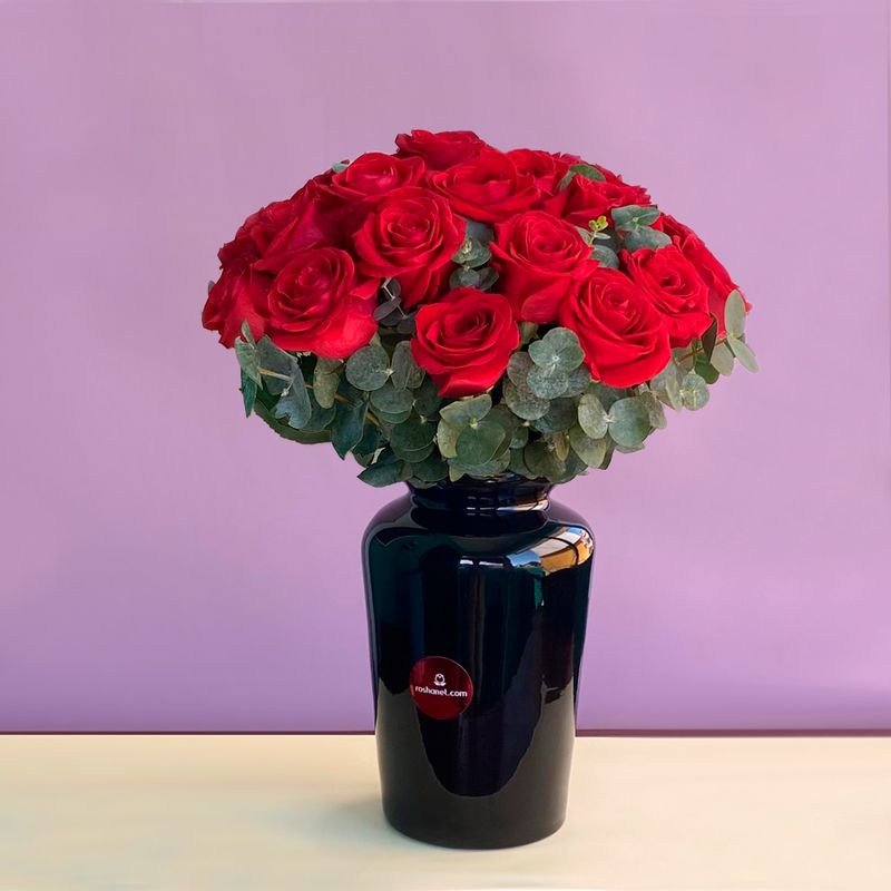 18 rosas rojas