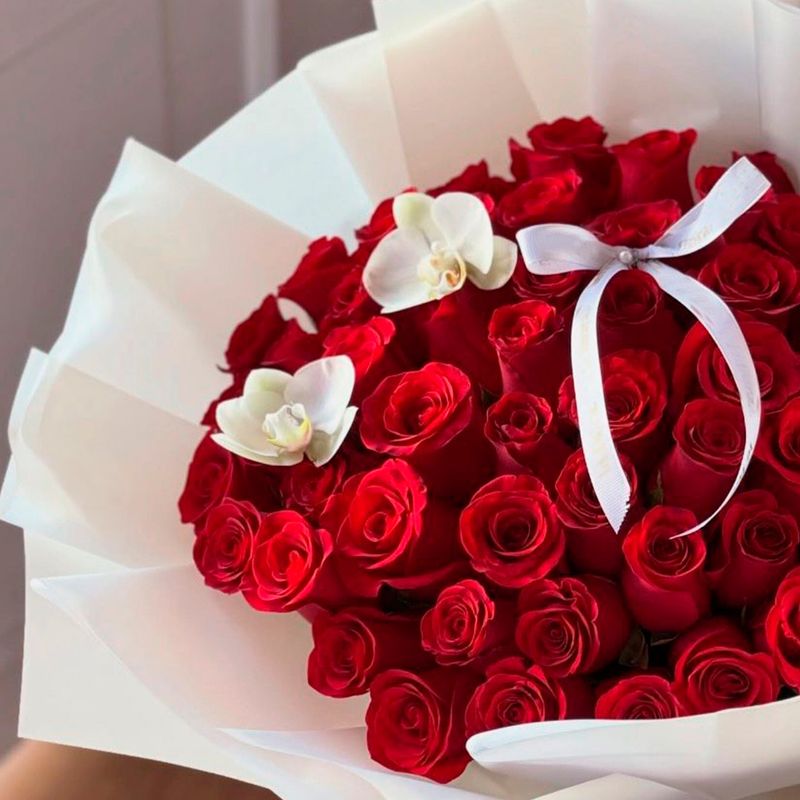 50 Rosas y Orquídeas