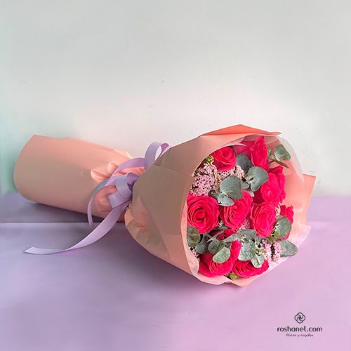 bouquet rosas fiushas