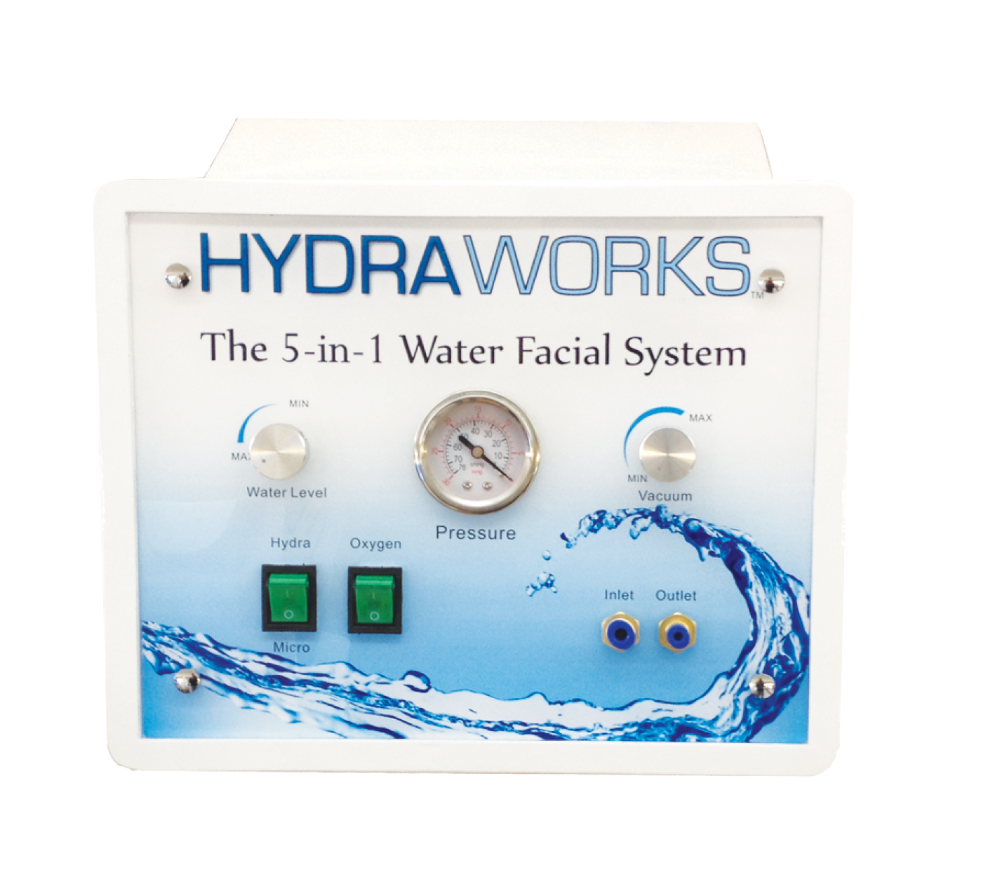 HYDRAWORKS 5 IN 1 WATER FACIAL SYSTEM