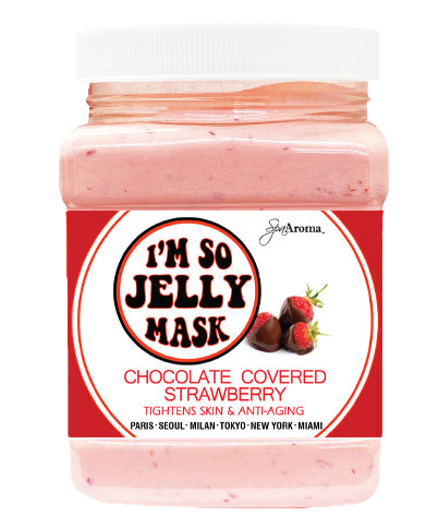 I'M SO JELLY MASK - CHOCOLATE COVERED STRAWBERRY