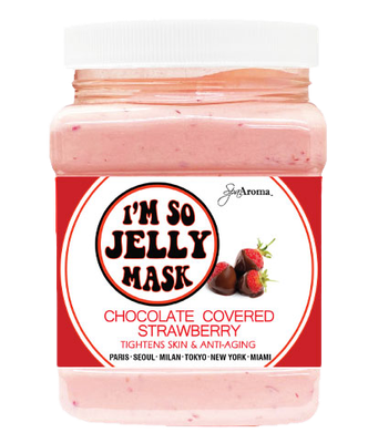 I'M SO JELLY MASK - CHOCOLATE COVERED STRAWBERRY