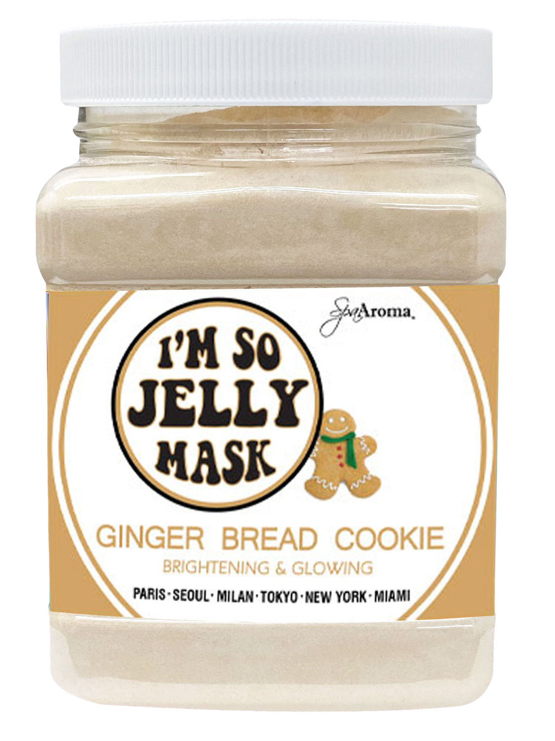 I'M SO JELLY MASK - GINGER BREAD COOKIE
