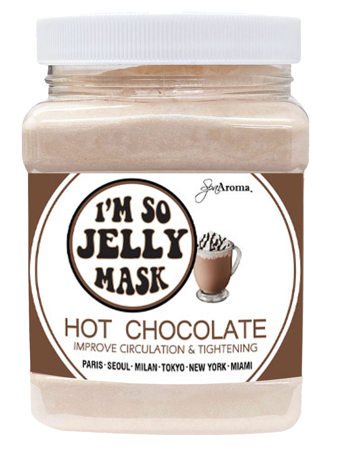 I'M SO JELLY MASK - HOT CHOCOLATE