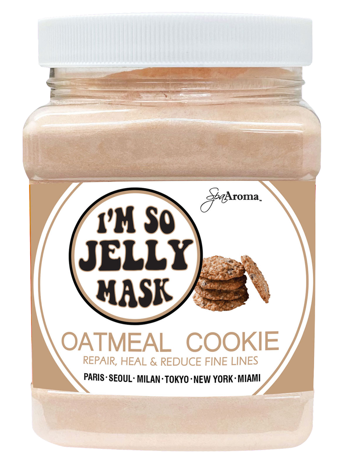 I'M SO JELLY MASK - OATMEAL COOKIE