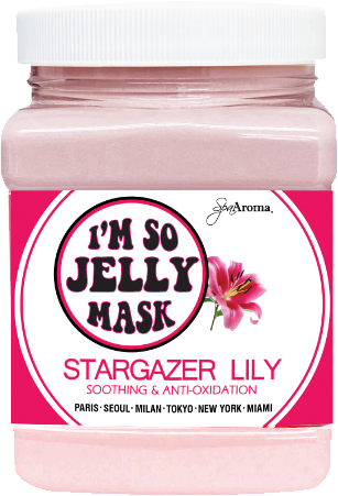 I'M SO JELLY MASK - STARGAZER LILY