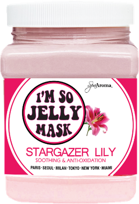 I'M SO JELLY MASK - STARGAZER LILY