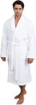 MEN'S PLUSH MICROFIBER SPA ROBE