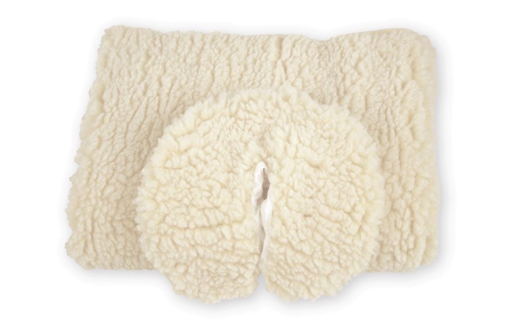 FLEECE SET - TABLE SHEET/HEADREST COVER