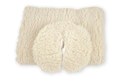 FLEECE SET - TABLE SHEET/HEADREST COVER