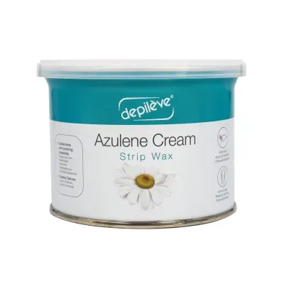 DEPILEVE AZULENE CREAM ROSIN WAX 14 OZ.
