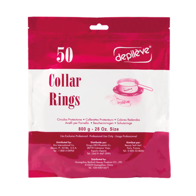 DEPILEVE COLLAR RINGS 50 COUNT