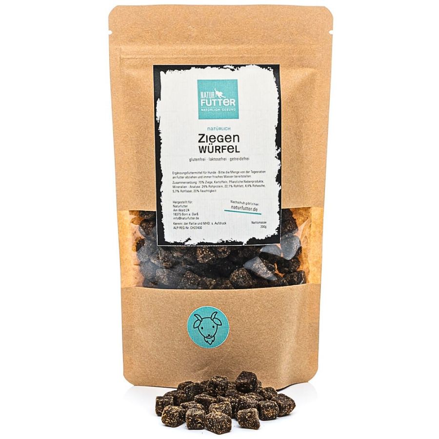 Goat cubes - natural treats for dogs and cats