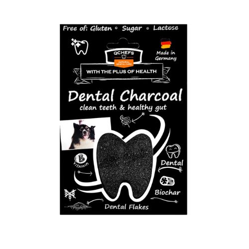 Dental Flakes Charcoal 2 em 1  Carvão Limpa-Dentes