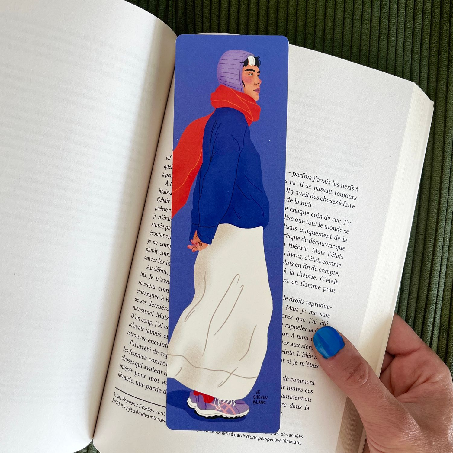 Bookmark L&#39;écharpe