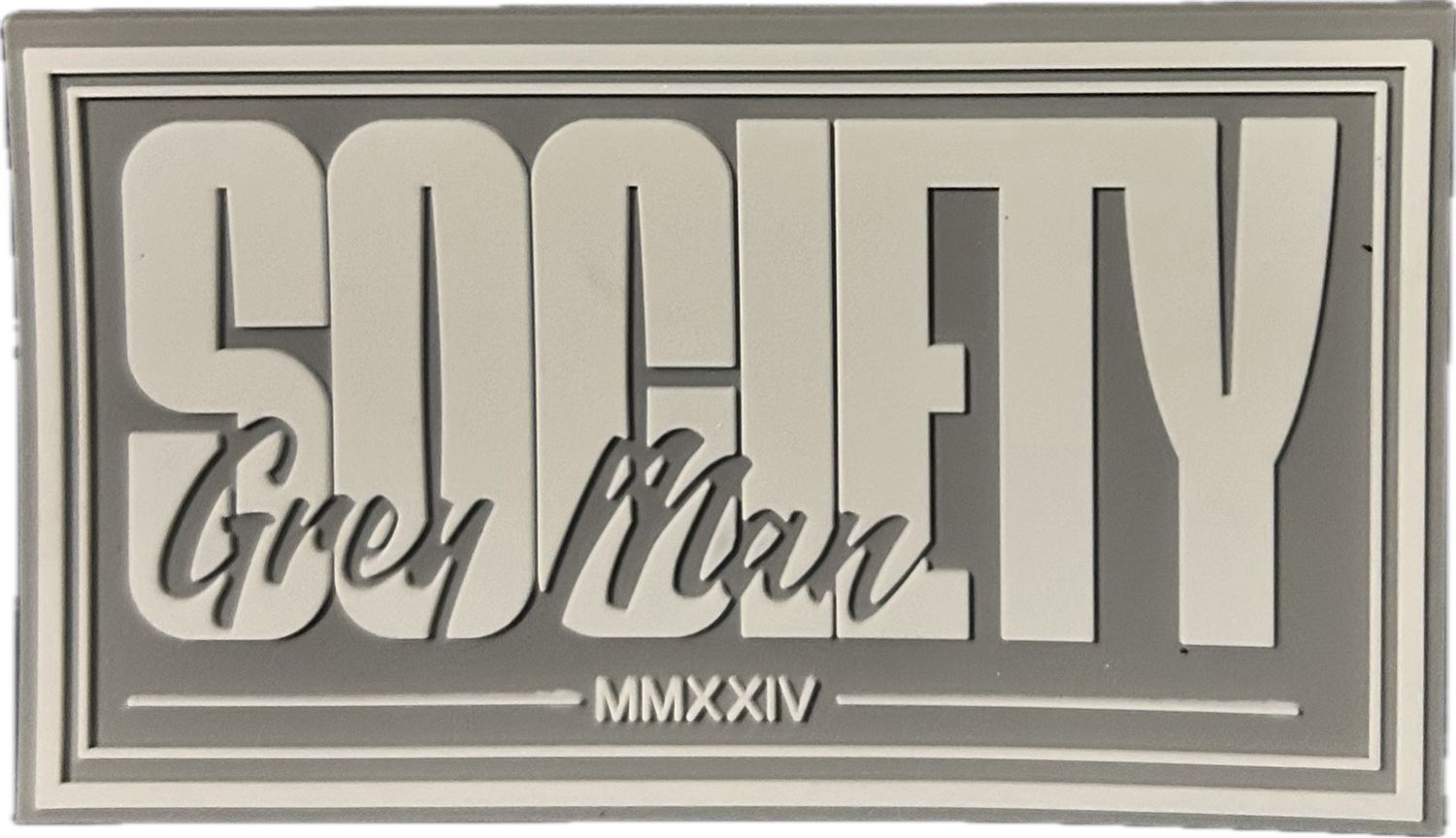Grey Man Society patch