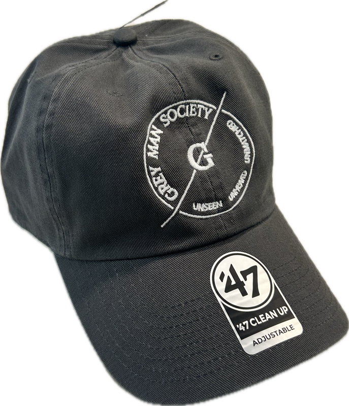 Grey Grey Man Society Dad Hat