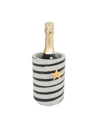 Beton Weinkühler glattes Design HG Special Ringe - 12.5cm
