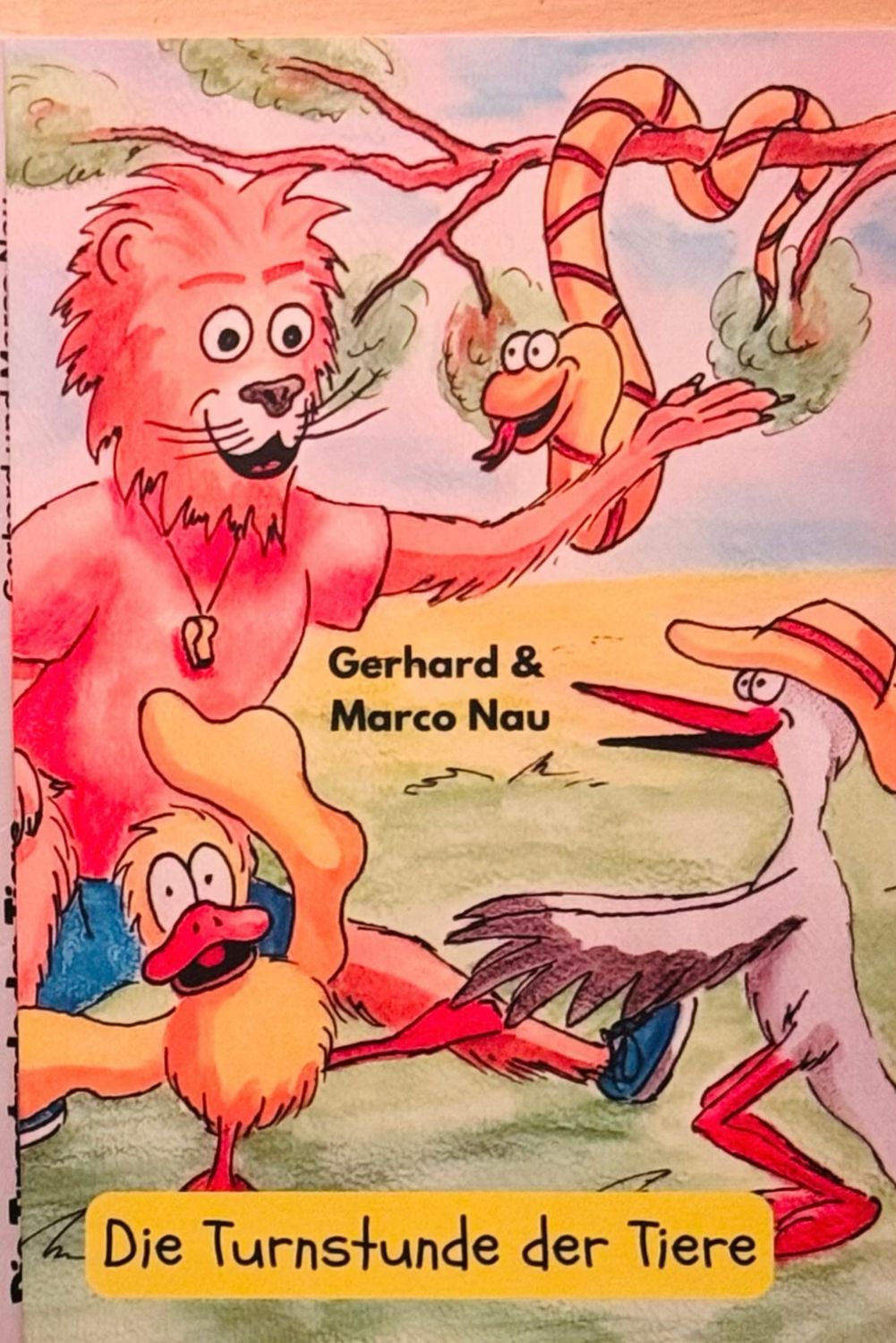 Kinderbuch- Die Turnstunde der Tiere