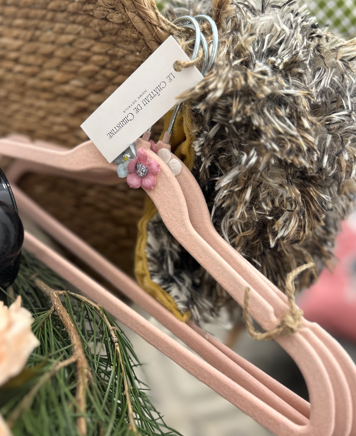 Perchas Mini, Terciopelo