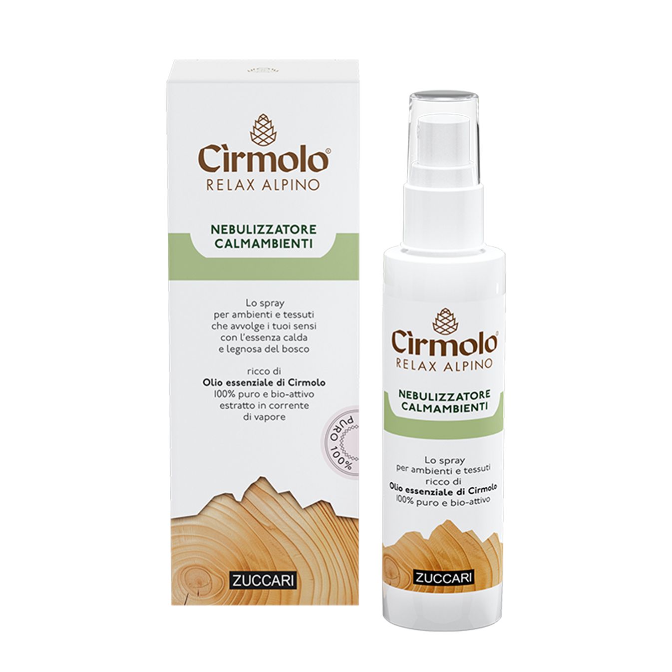 Cirmolo Nebulizzatore Calmambienti 60ml