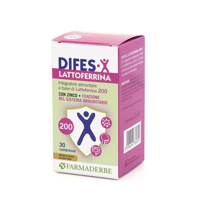 Difes-x Lattoferrina 200 30cpr
