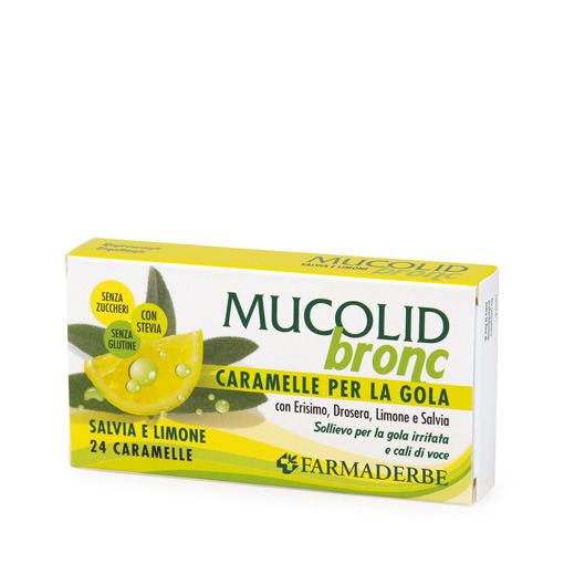 Mucolid Bronc 24 Caram. Salvia&amp;Limone