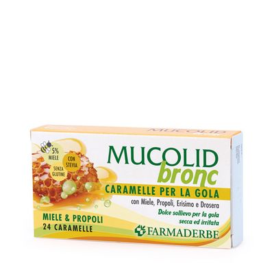 Mucolid Bronc 24 Caram. Miele&amp;Propoli