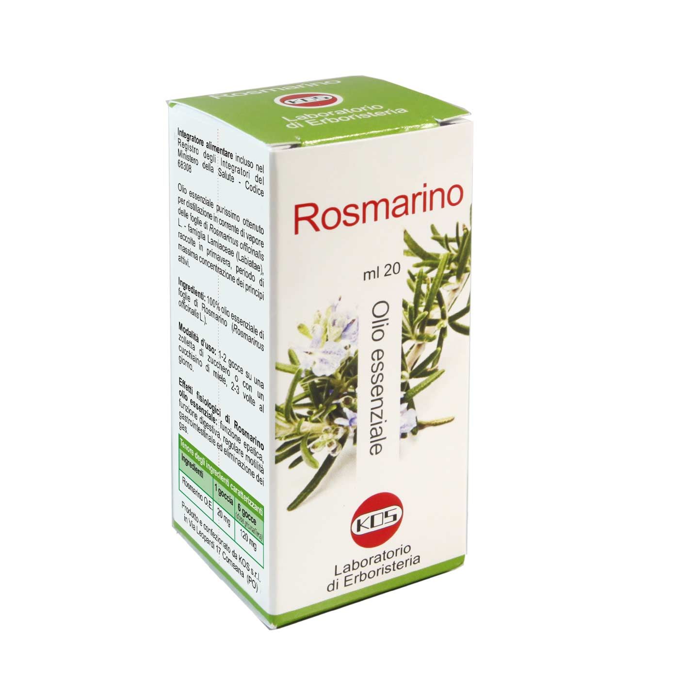 Olio Essenziale 20ml Rosmarino
