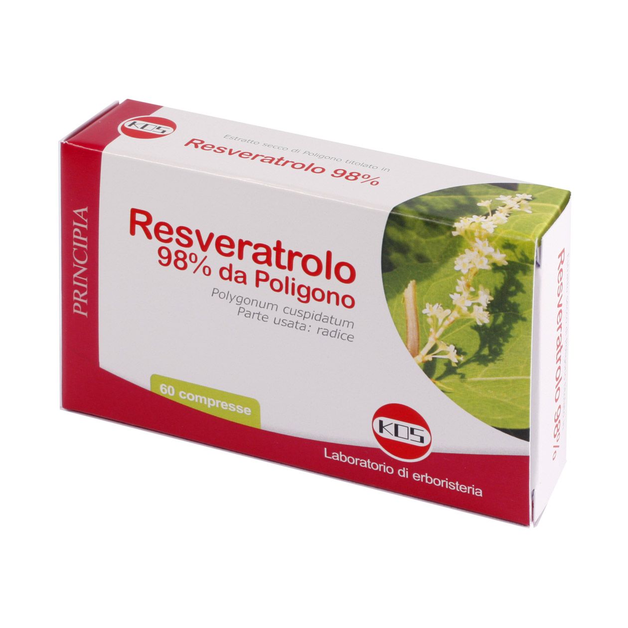 Resveratrolo 98% da Poligono 60Cpr