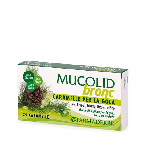 Mucolid Bronc 24 Caram. Propoli&amp;Pino