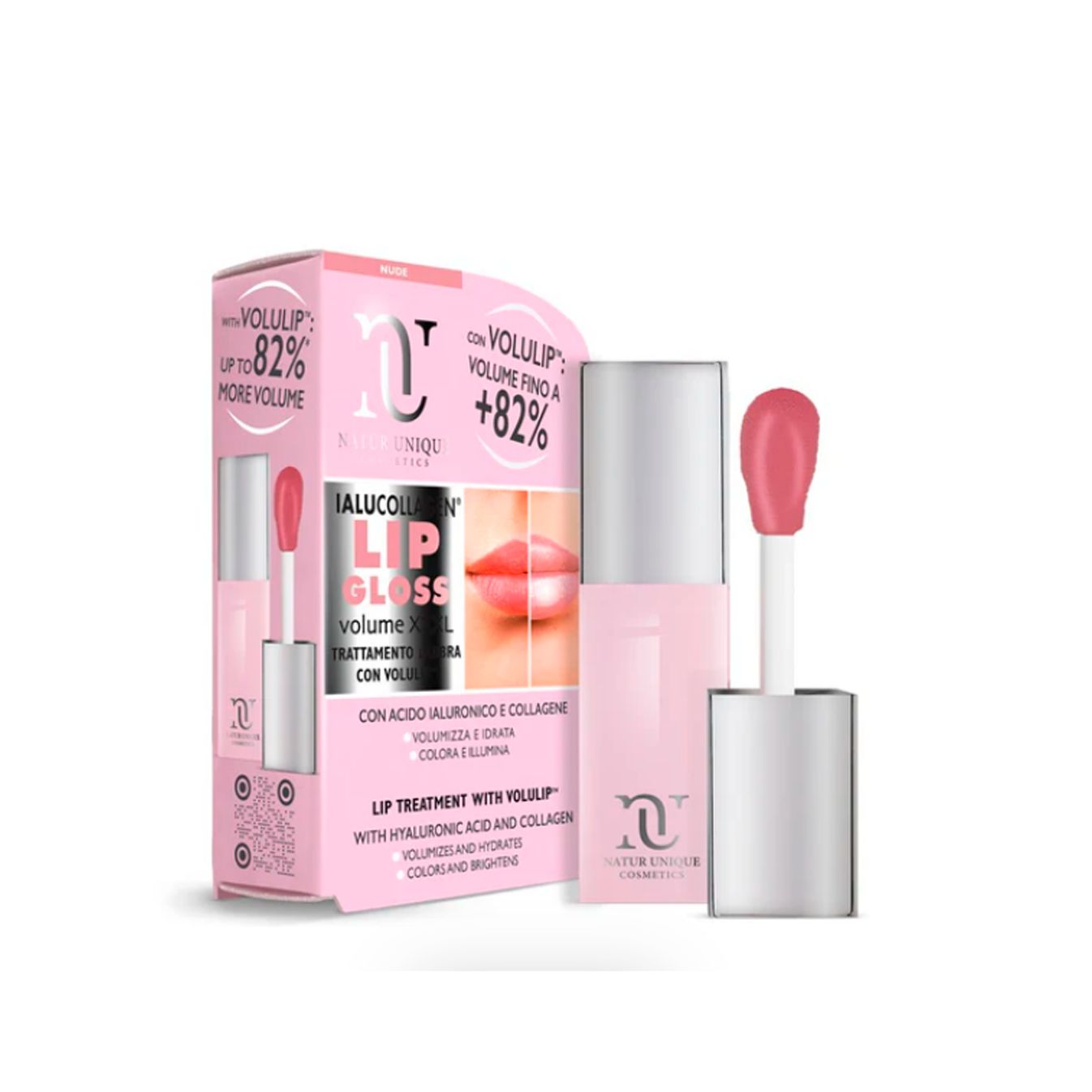 Ialucollagen Lip Gloss Volume XXXL Nude 8ml