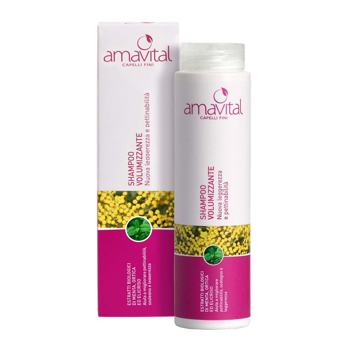 Shampoo Volumizzante Capelli Fini - Amavital