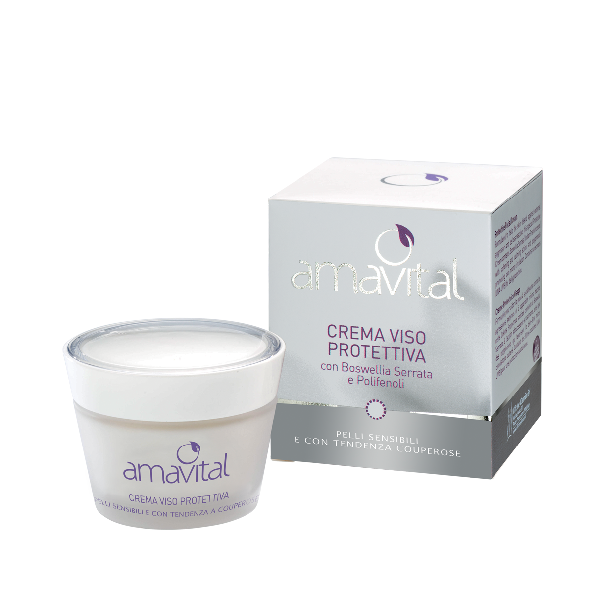 Crema Viso Protettiva - Pelli Sensibili e con Couperose
