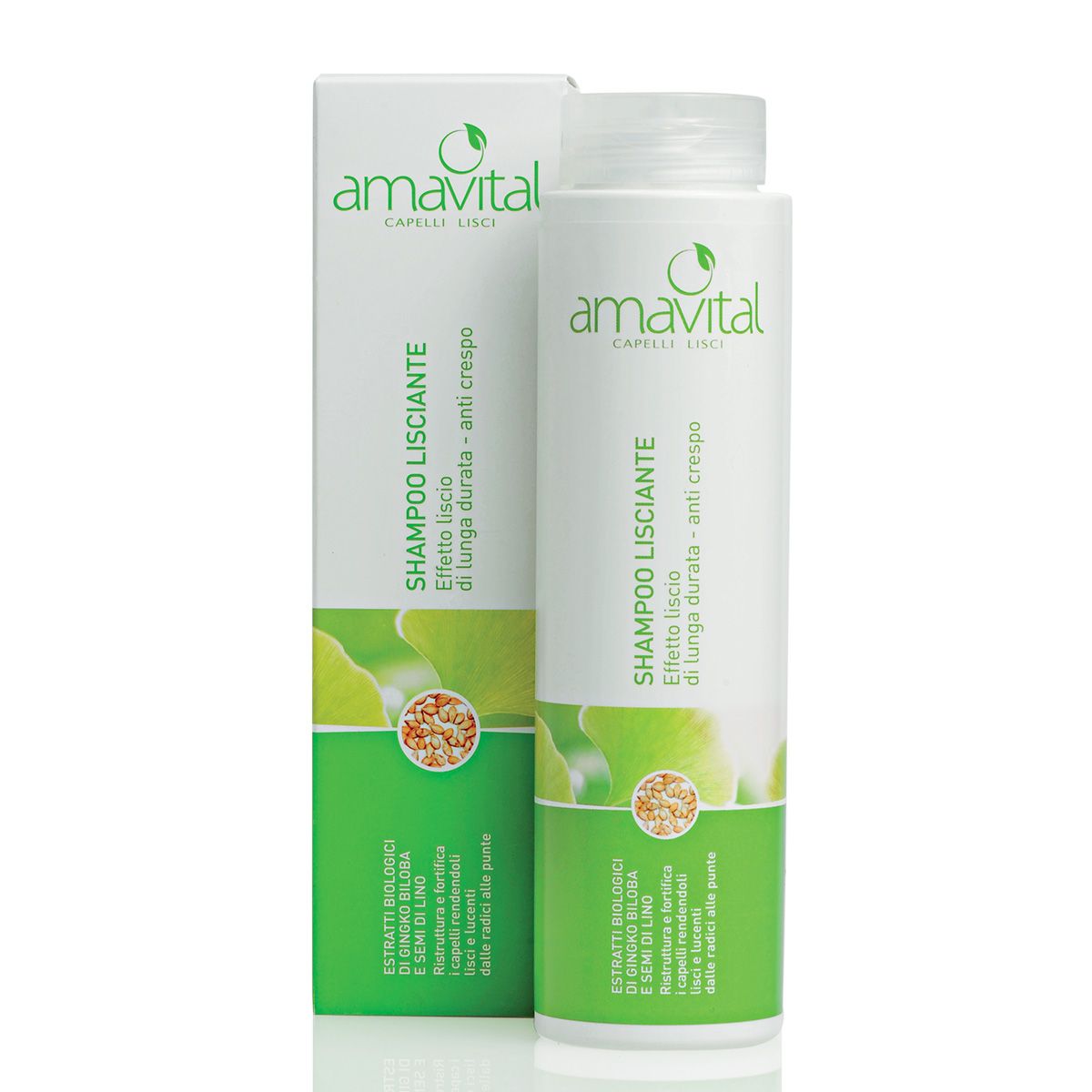 Shampoo Lisciante Capelli Lisci - Amavital
