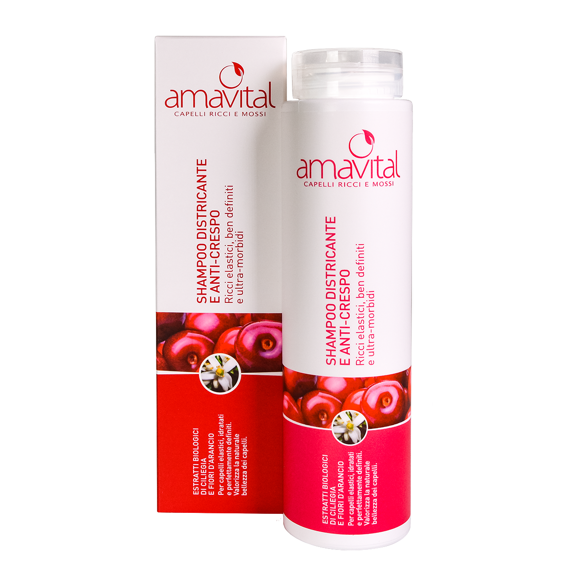Shampoo Districante e Anti-Crespo - Ricci e Mossi
