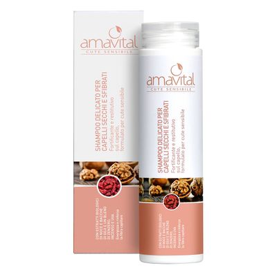 Shampoo Delicato Capelli Secchi Sfibrati - Amavital
