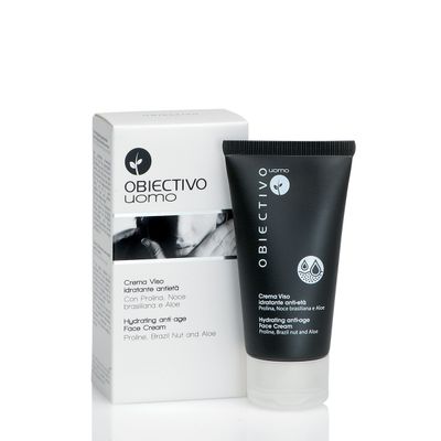 Crema Viso Idratante Anti-Età - Obiectivo Uomo