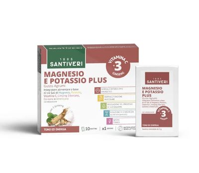 Magnesio e Potassio Plus 10 Bustine da 5g