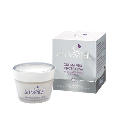 Crema Viso Protettiva - Pelli Sensibili e con Couperose